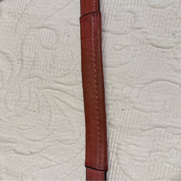 Gently Used COACH Pink Leather Shoulder Bag - Picture 4 of 9